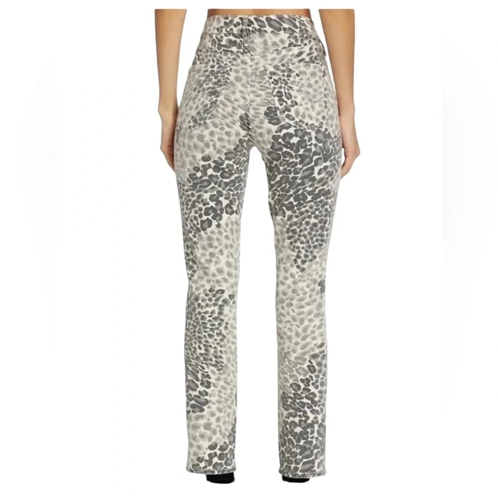 MOTHER DENIM Mid-Rise Dazzler Shadow Leopard Ankle Jean Size 24
